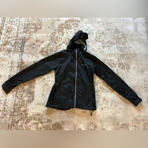 Columbia Raincoat Women Small Black